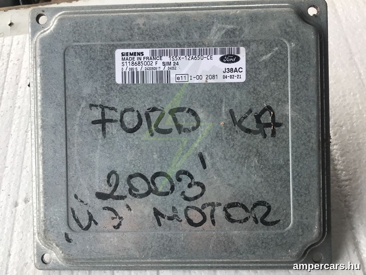 FORD KA I (RB_) - Motorvezérlő