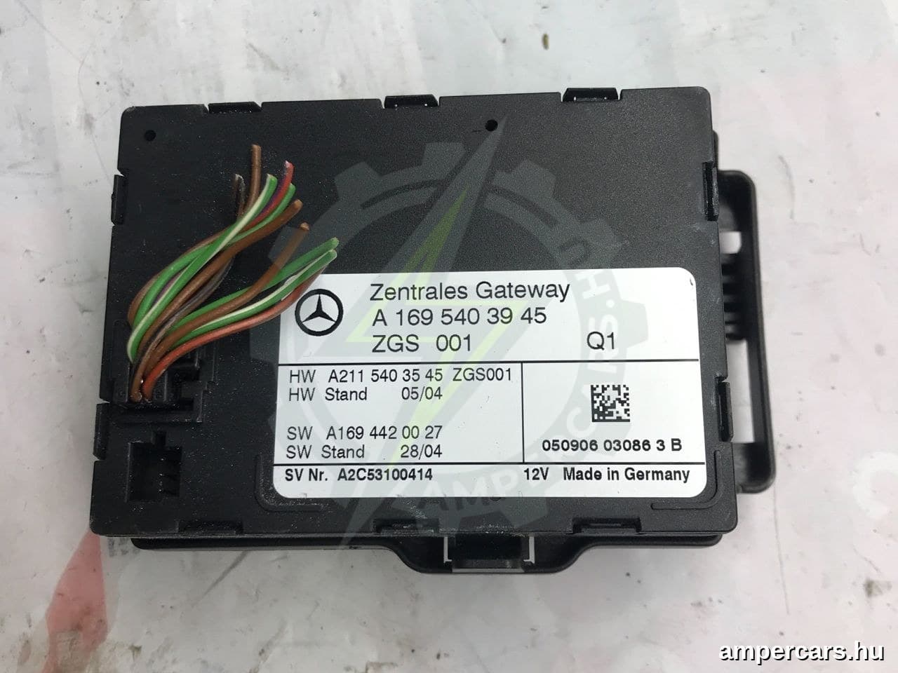 MERCEDES-BENZ A-CLASS (W169) - Gateway Elektronika