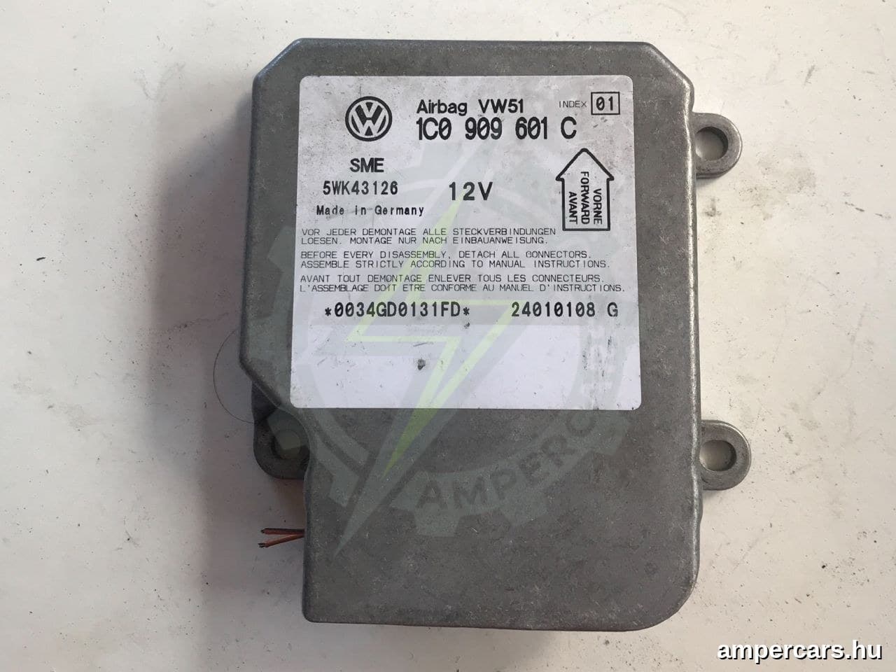 SKODA FABIA I Combi (6Y5) - Légzsák Elektronika