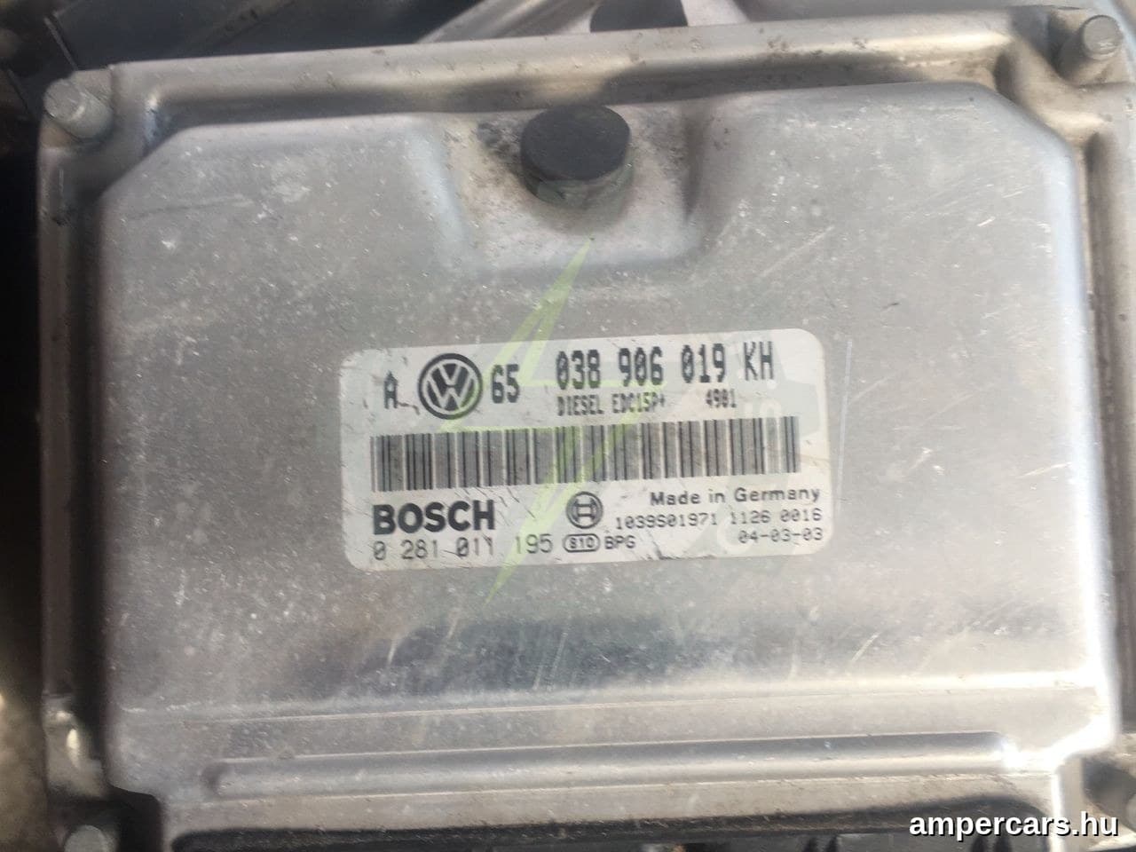VW GOLF IV (1J1) - Motorvezérlő